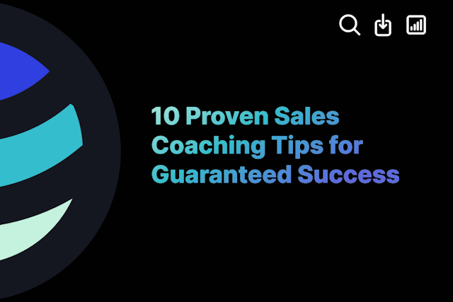 10 Proven Sales Coaching Tips for Guaranteed Success