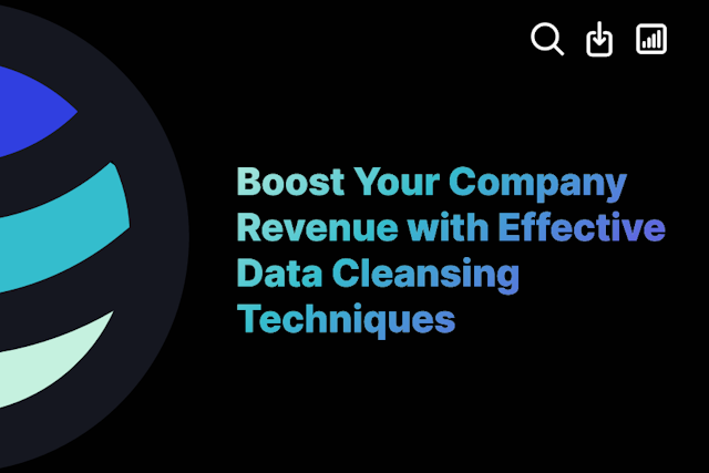 Boost Your Company Revenue with Effective Data Cleansing Techniques