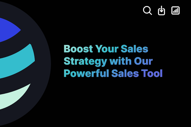 Boost Your Sales Strategy with Our Powerful Sales Tool