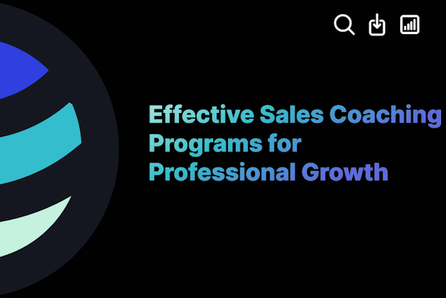 Effective Sales Coaching Programs for Professional Growth