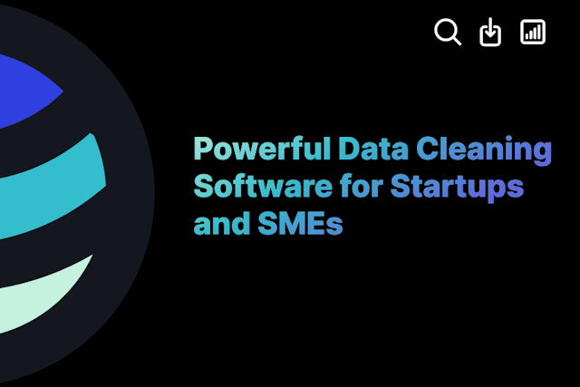 Powerful Data Cleaning Software for Startups and SMEs