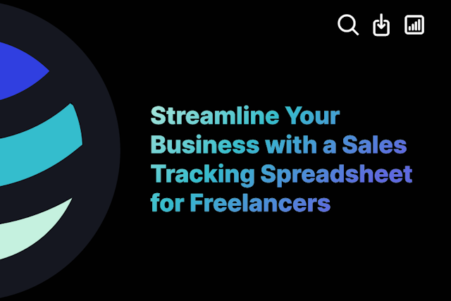 Streamline Your Business with a Sales Tracking Spreadsheet for Freelancers