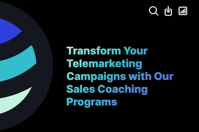Transform Your Telemarketing Campaigns with Our Sales Coaching Programs